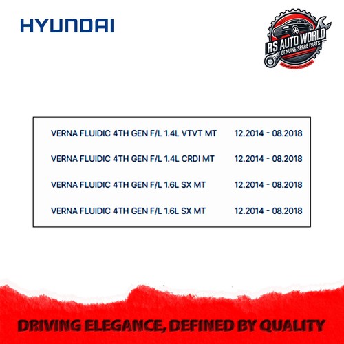 Hyundai headlight/headlamp assy right side for Verna fluidic 2014-18 92102-1V600 - Picture 4 of 5