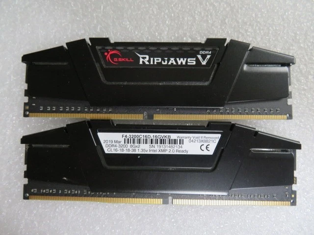 G. SKILL PC4-25600 (DDR4-3200) Bus Speed DDR4 SDRAM Memory (RAM