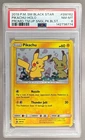 142738774 Pikachu 2019 Pokemon Sun Moon Team Up Promo #SM162 PSA 8
