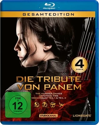 Tribute von Panem  Gesamtedition (BR) 4Disc  Min: 548/DD5.1/WS - PLAION GmbH  - - Bild 1 von 3