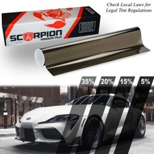 Scorpion Window Tint Carbon Plus Series 2-Ply 20 24 X 100 Roll Cp20B24
