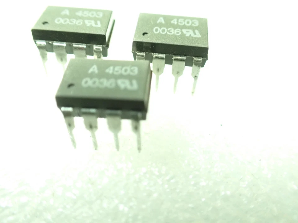 HCPL4503 (X2 CHIPS) HCPL4503-000E Optoisolator Transistor DIP8 ROHS UKSTOCK - Image 3 of 3