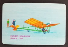 1909 Dumont Demoiselle 1950's Airplane Card (NM)