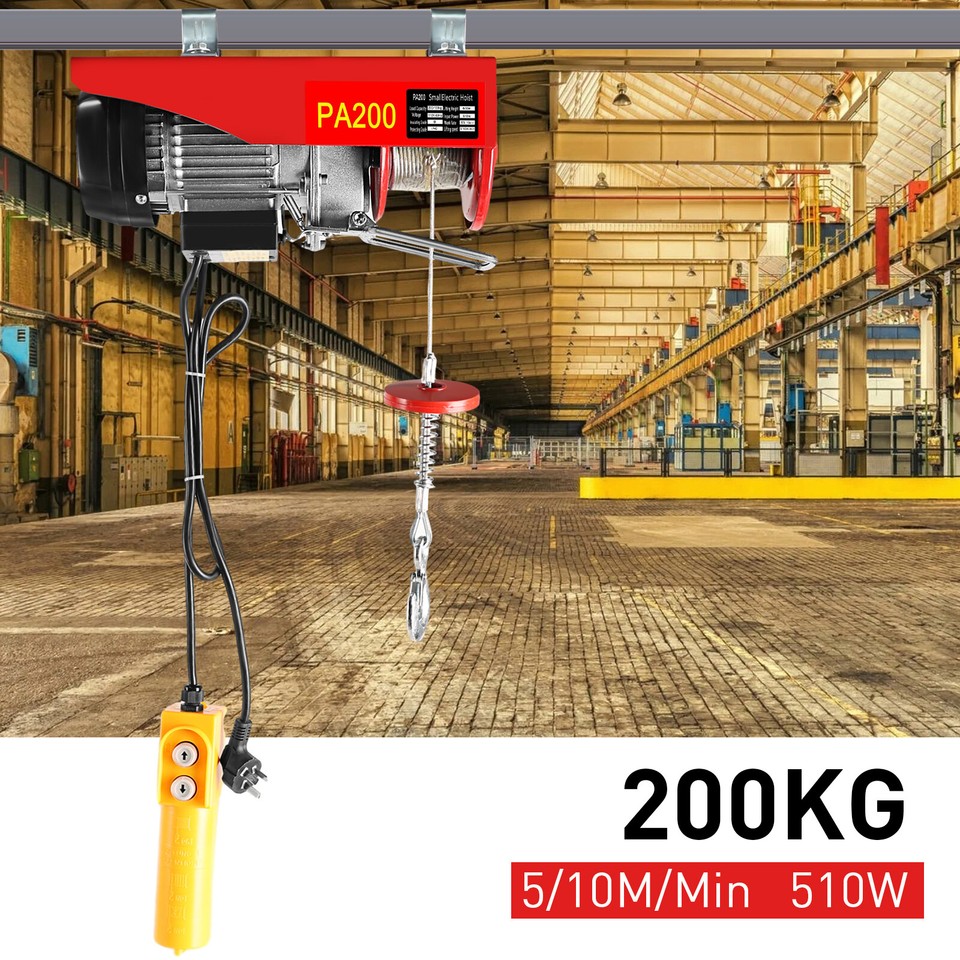 Electric Winch Scaffold Hoist Winch Crane Cable Lifting