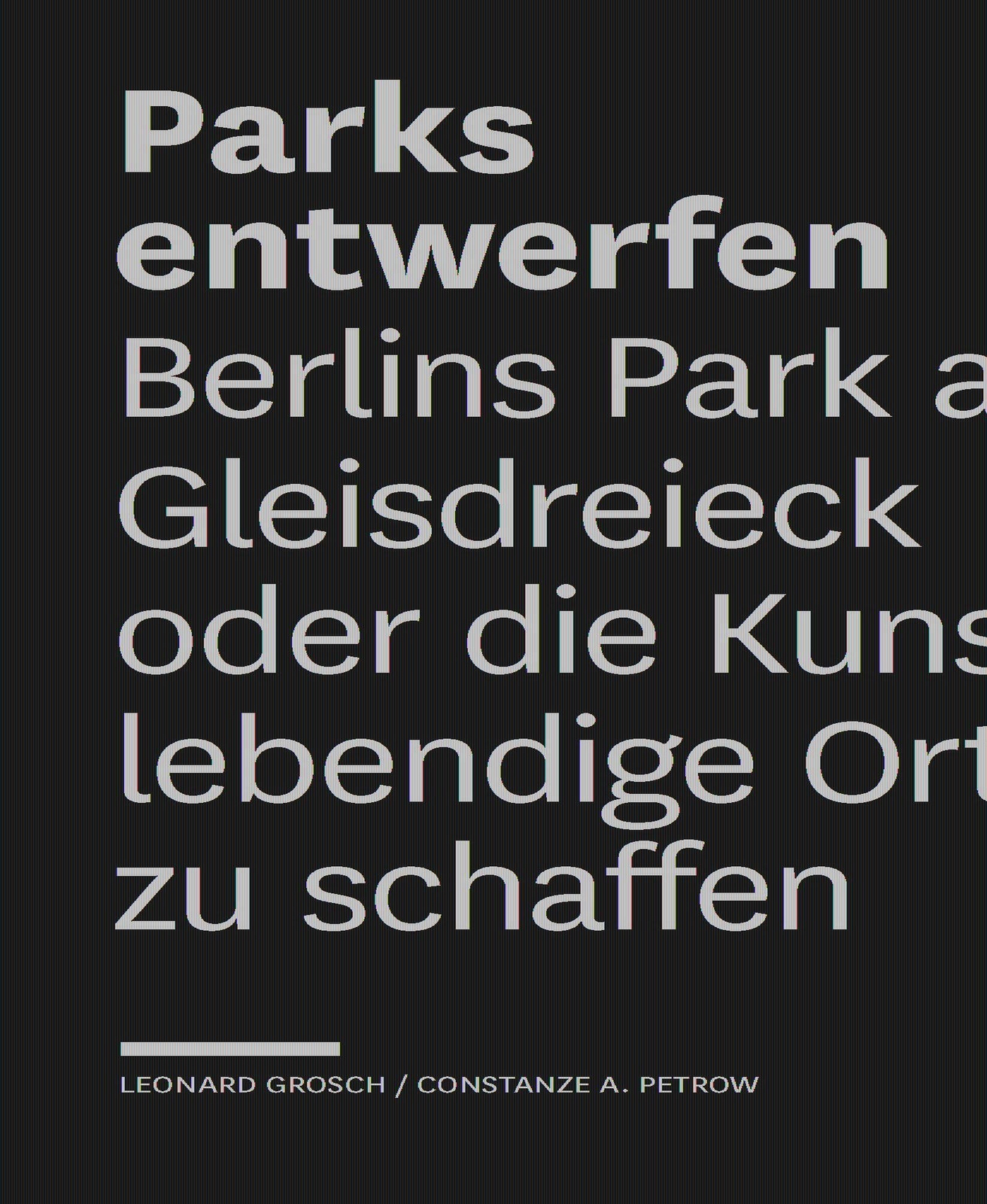 Thumbnail - Leonhard Grosch (u. A.) | Parks Entwerfen | Taschenbuch | Deutsch