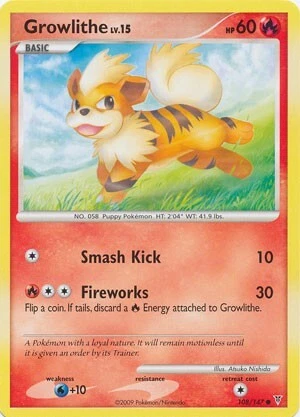 Carte Pokemon Vainqueurs Suprêmes Commune Growlithe 108/147