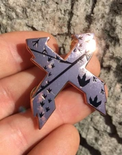 Excision Head Banger Pin Bass Music Edm Accessory Lost Lands