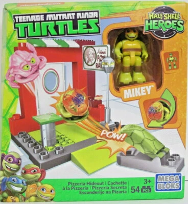 MegaBloks Teenage Mutant Ninja Turtles MIKEY Pizzeria Hideout  DMW48 - Bild 1 von 2