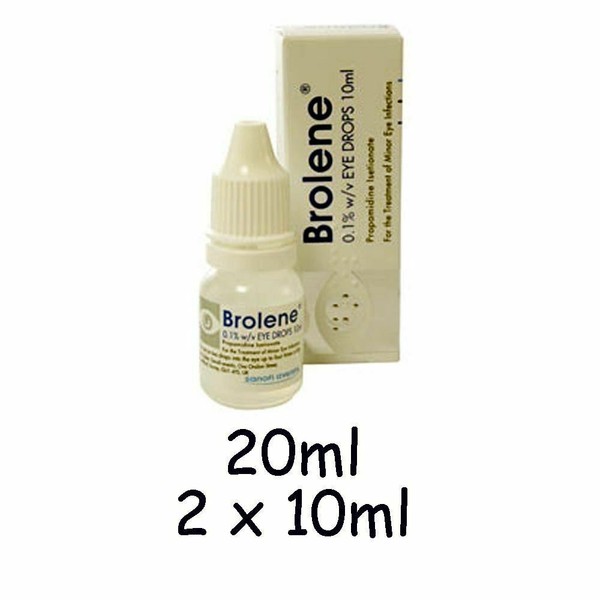 Brolene 10ml Minor Bacterial Eye Infections Drops Conjunctivitis Blephritis for sale online eBay