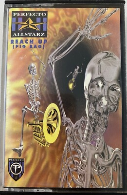 Perfecto Allstarz   Reach Up 90 s House Goa Single UK MC MusikKassette Tape 1995