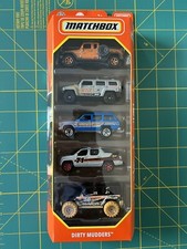 2023 Matchbox - Dirty Mudders 5 Pack Jeep Gladiator Gmc Hummer Honda Ridgeline