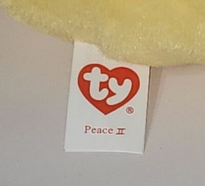 Ty Beanie Babies - SET of 3 (ZIP II, PEACE II & PATTI II) 30th