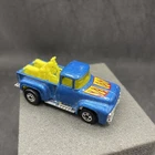 VINTAGE 1973 HOT WHEELS BLUE FORD 56 HI HAULER PICK UP TRUCK W/ MOTORCYCLES Nice