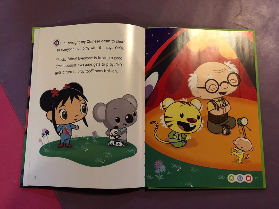 LeapFrog Tag Pen LeapReader book — NI-HAO KAI-LAN’S SUPER SLEEPOVER - Imagem 2 de 3
