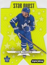 19/20 SYNERGY..JOHN TAVARES..STAR QUEST..# SQ-13..MAPLE LEAFS..COMBINED SHIP