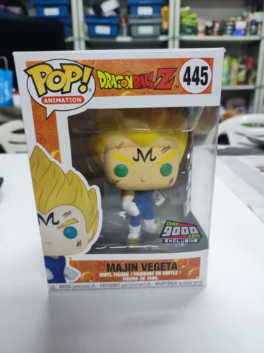 Funko Pop! Dragon Ball Z Majin Vegeta #445 OVER 9000 EXCLUSIVE