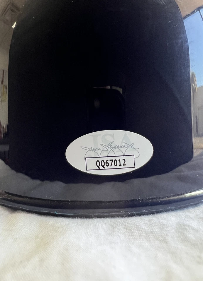 Paul L. D. Blair Baltimore Orioles Signed Auto Full Sz Helmet 2xAll-Star JSA COA - Image 2 of 4