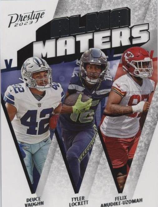 2023 Panini Prestige Deuce Vaughn Felix Anudike-Uzomah Tyler Lockett #AM-13 - 1 of 2
