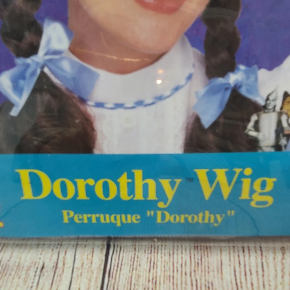 Peluca Dorothy Rubie's Warner Bros El Mago de Oz para niños talla única marrón Halloween Foto 4 de 4