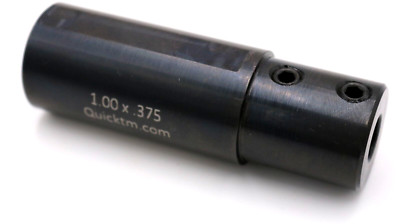 NEW! QTM Boring Bar Sleeve 3/8  Bore Dia, 1  Shank Dia.