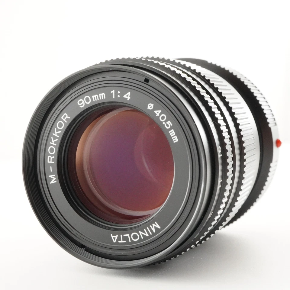 MINOLTA M-ROKKOR 90mm F4 For Leica M MF Prime Lens from Japan #4357 - Image 3 of 4