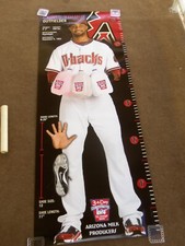 Arizona Milk Producers Chris Young MLB Diamondbacks baseball poster growth chart