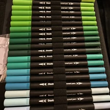 120 Colors Dual Tip Brush Pens Fineliners Art Markers Watercolor Artist Markers