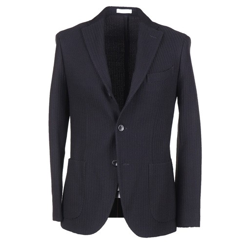 BOGLIOLI ボリオリ　ジャケット　mad e in italy 46 BOGLIOLI Men's Tailored Jacket Size 46 100% Linen Navy | eBay