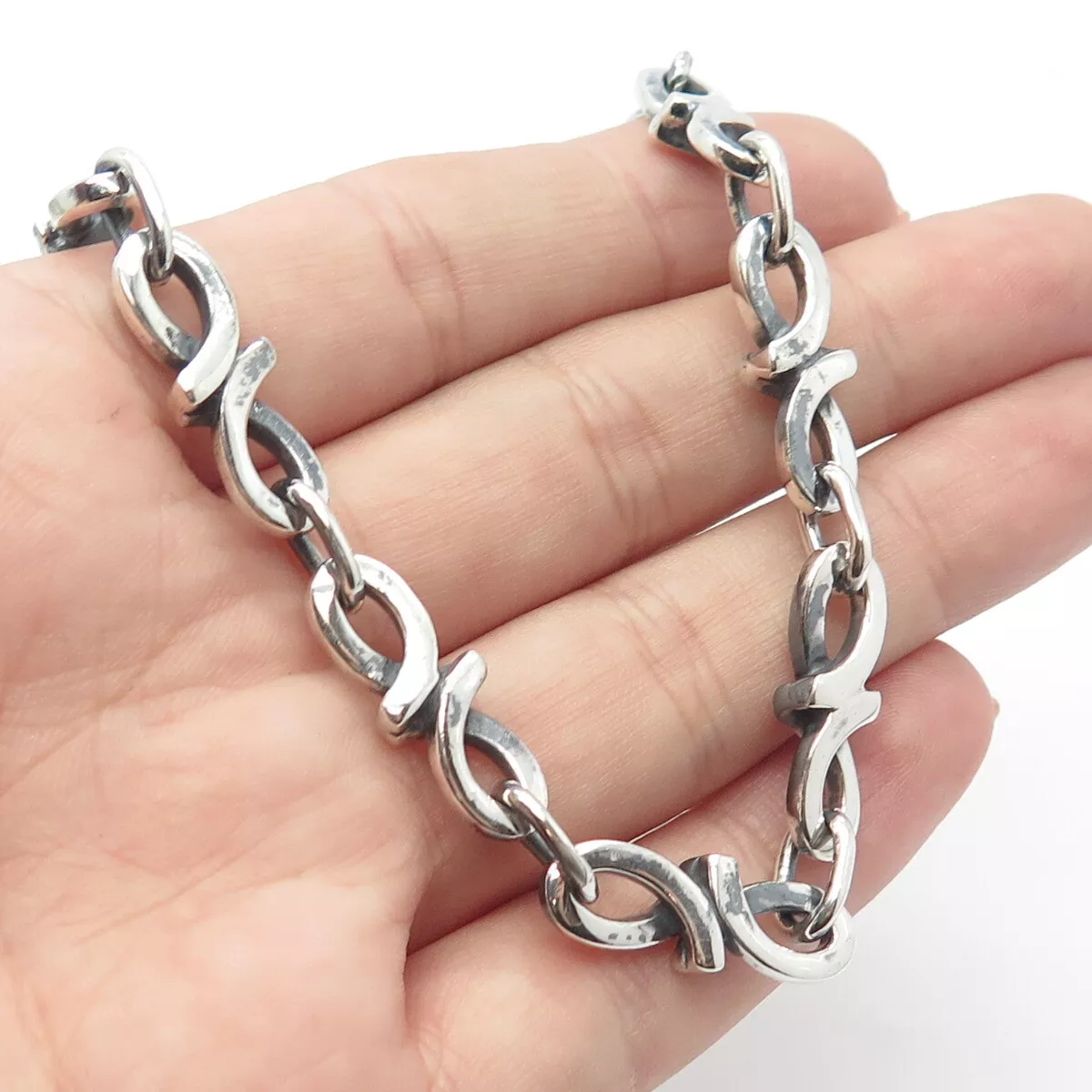 Mexican silver hotsell chain necklace