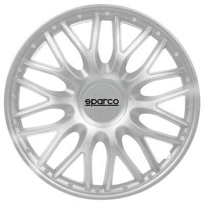 Sparco Radzierblenden Set 'Roma' - 14 Zoll, Grau/schwarz, Für Sportlichen Look