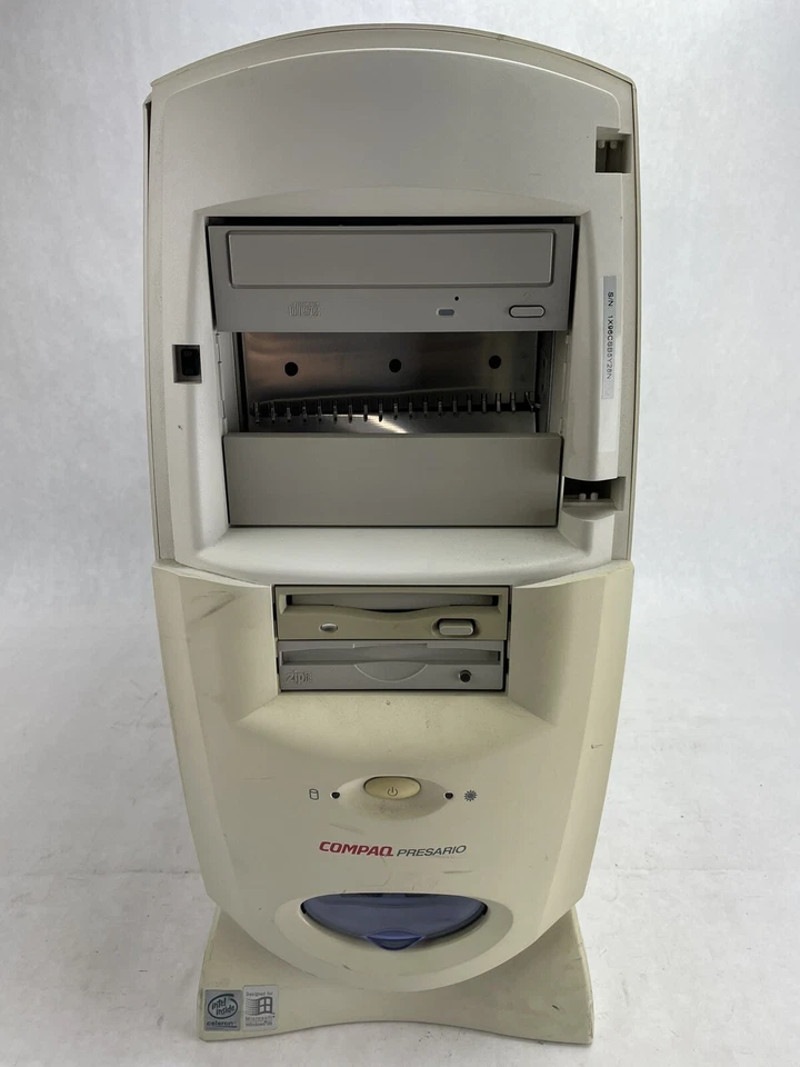 Compaq Presario CM1001 MT Intel Celeron 466HMz 192MB RAM No HDD No OS - Image 2 of 4