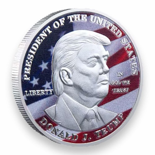 2024 47° Presidente Degli Stati Uniti - Donald J. Trump Monete D'Oro E D'Argento - Foto 4 di 5