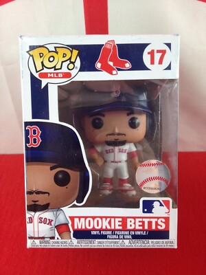 Funko POP! MLB Mookie Betts #17 Vinyl Figure Boston Red Socks