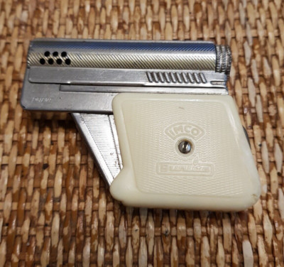 Rare Vintage IMCO GUNLITE 6900 Petrol Lighter Austria Excellent condition