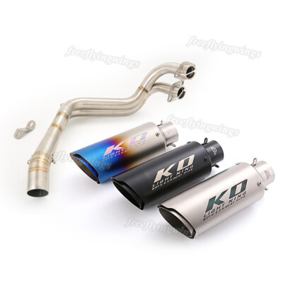 Whole System For Yamaha YZF R7 2021-2023 Header Exhaust Pipe Connect Muffler Tip