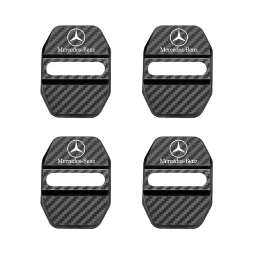 4PCS CAR DOOR LOCK COVER ANTI RUST. MERCEDES AMG A B C E S CLASS GLC GLE GLA GLB - Foto 28 di 30