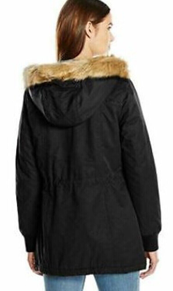 Levi's Women's Anorak Jacket Black MEDIUM