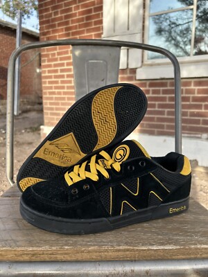 Vintage Emerica 2008 Marc Johnson OG One 1 Skateboarding Shoes Sk8 Pro Model