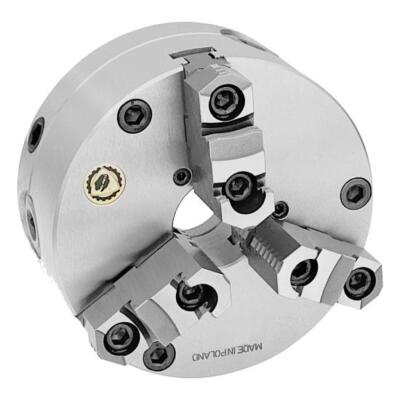 Bison 16'' 3-Jaw SET-TRU Scorll Forged Steel Lathe Chuck-.0004'' TIR, w/Fine Adj.