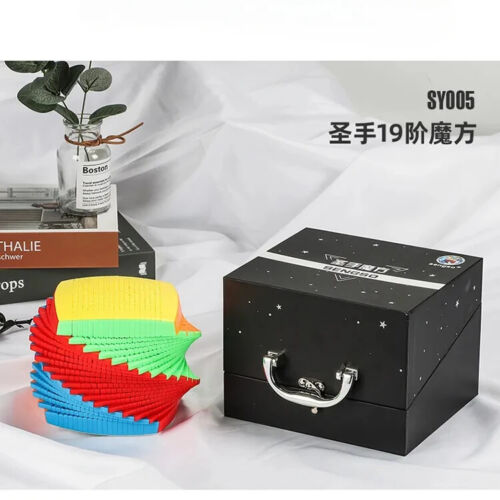 Shengshou 19x19 Stickerless Speed Cube 19x19x19 Speed Cube Puzzle SengSo 19 cube - Picture 1 of 14