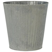 Metalltopf Mit Rillen KegelföRmig H:23 Cm Von Ib Laursen