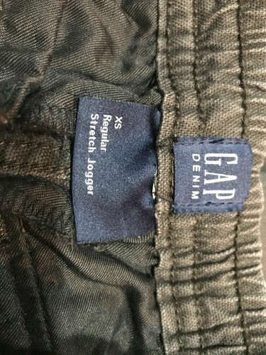 NWT GAP Boys Stretch Jogger Pants Sz XS Black - Picture 3 of 5