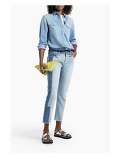 FRAME Le Garcon Unmatched Dinsmore Mid Rise Ankle Boyfriend Jean 25 UK 6-8 NEW