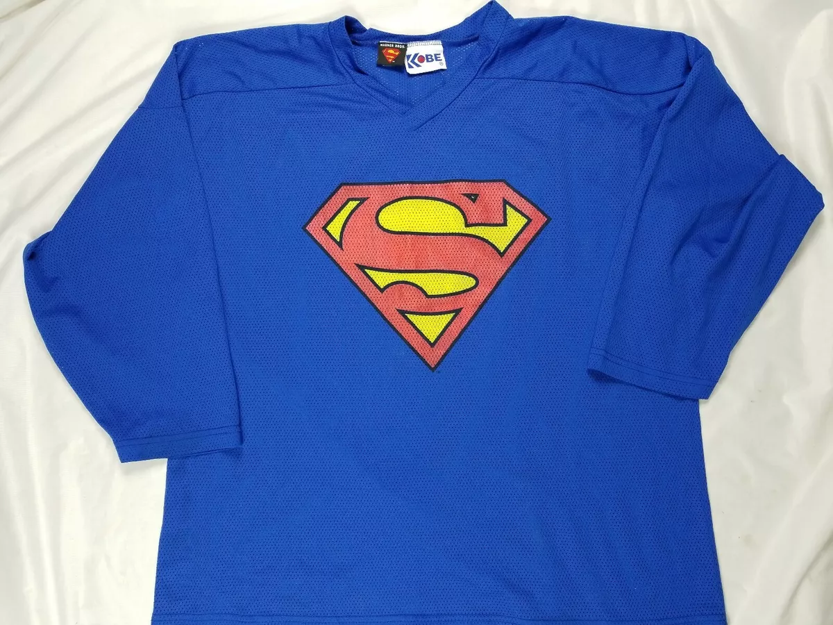 Superman hockey best sale jersey