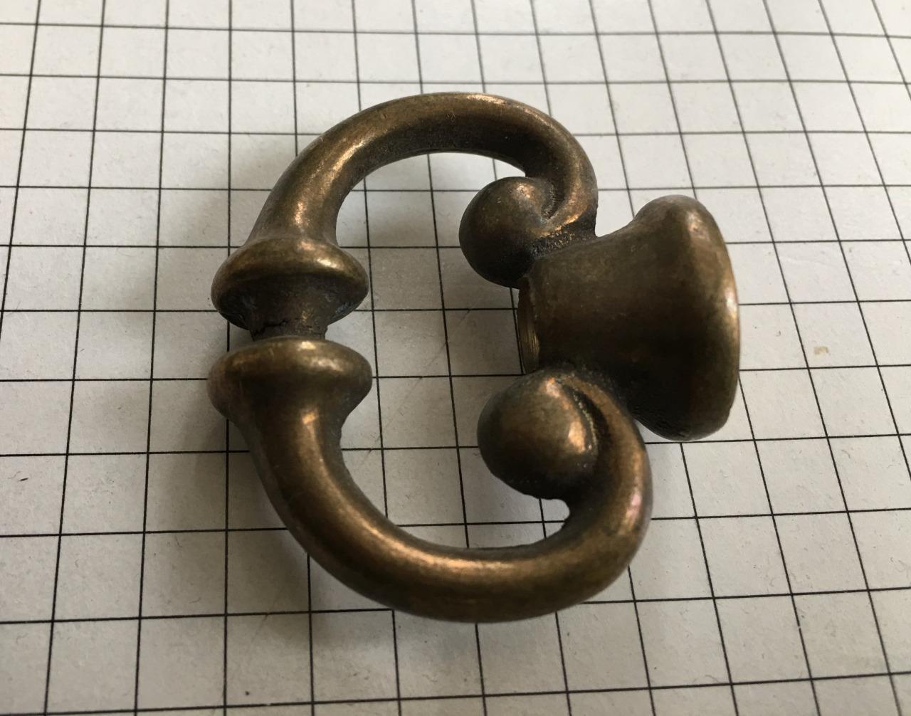 Solid Brass Chandelier Hook Loop Lamp Part 3/8 thread eBay