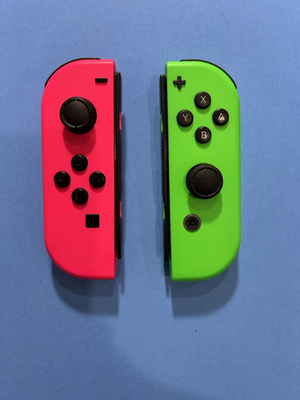 Nintendo Switch Joy-Con Controllers Neon Pink Left & Neon Green