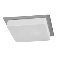 Weiß Nickel Moderne Deckenlampe Deckenleuchte 2X60W/E27 30,4X8 [Cm]