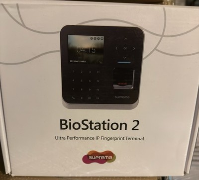 Suprema BioStation 2 Ultra Performance IP Fingerprint Terminal - BS-BS2OIPW