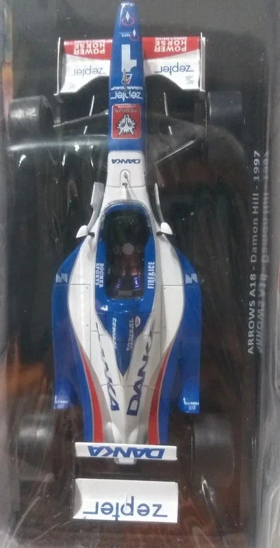 Leggendarie auto da corsa F1 ARROWS A18 di Damon Hill del 1997 in scala 1:24 - Immagine 4 di 4