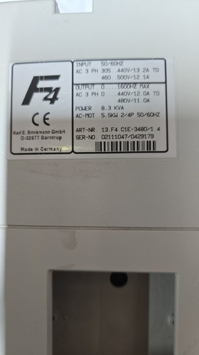 KEb Combivert Frequency Convertor F4 13F4C1E-3480 8,3 KVA - Bild 4 von 8